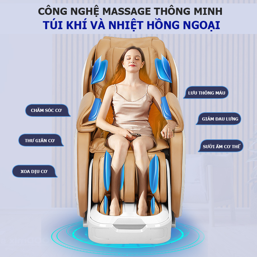 Ghế massage toàn thân OKACHI Star JP-I60