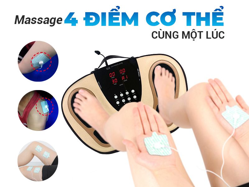 Máy massage chân trị liệu e-Physio Plus OTO EY-900P (Hàn Quốc) 