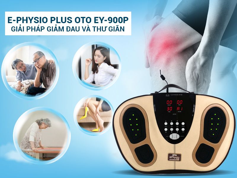Máy massage chân trị liệu e-Physio Plus OTO EY-900P (Hàn Quốc) 