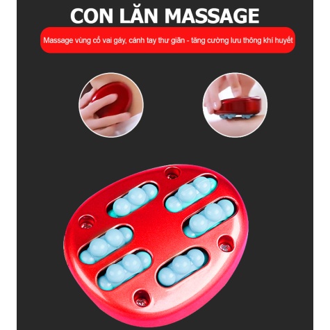 Máy massage chân hồng ngoại Fuki FK-6891 (Đỏ mận)8