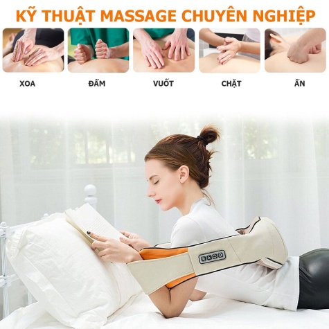 Máy massage vai lưng cổ Shiatsu FUKI FK-N894