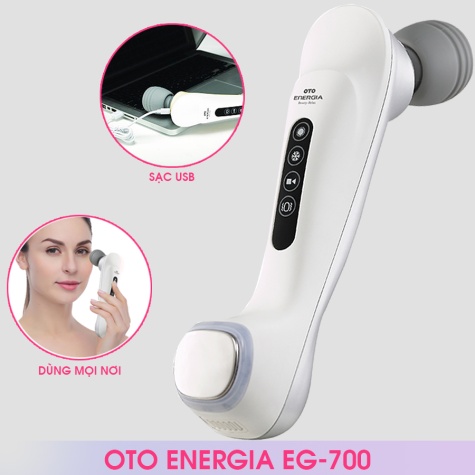 Máy massage mặt chống lão hóa nóng lạnh OTO Energia EG-700 (màu bạc)5
