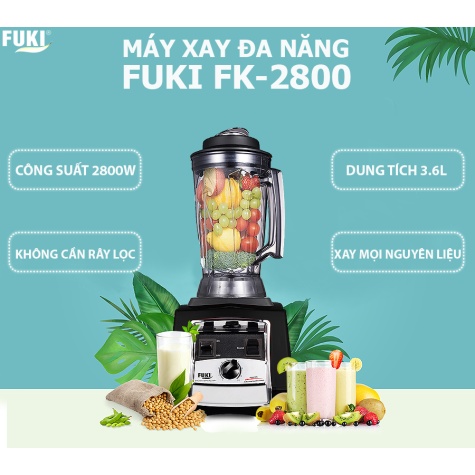 Máy xay đậu nành đa năng Fuki 2800W (FK-2800)3