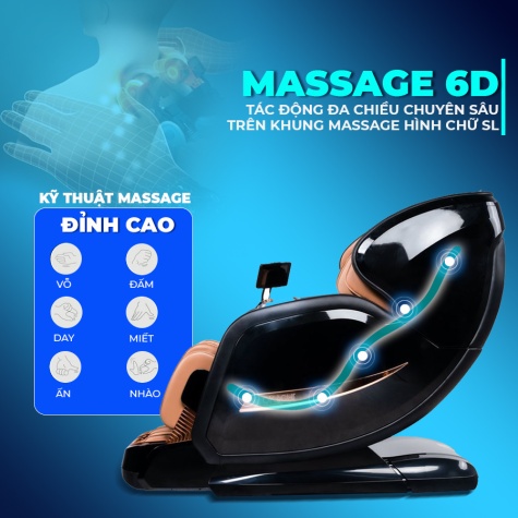 Ghế massage toàn thân OKACHI LUXURY JP-I99 5
