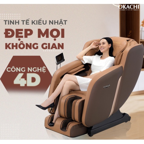 Ghế massage toàn thân OKACHI Luxury JP-I794