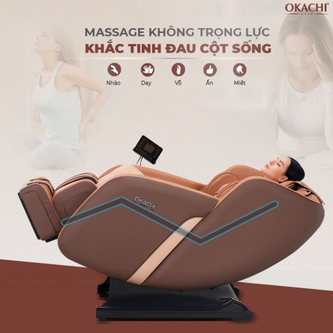 Ghế massage toàn thân OKACHI Luxury JP-I796