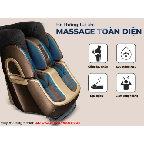 Máy massage chân thông minh 4D OKACHI JP-988 Plus5